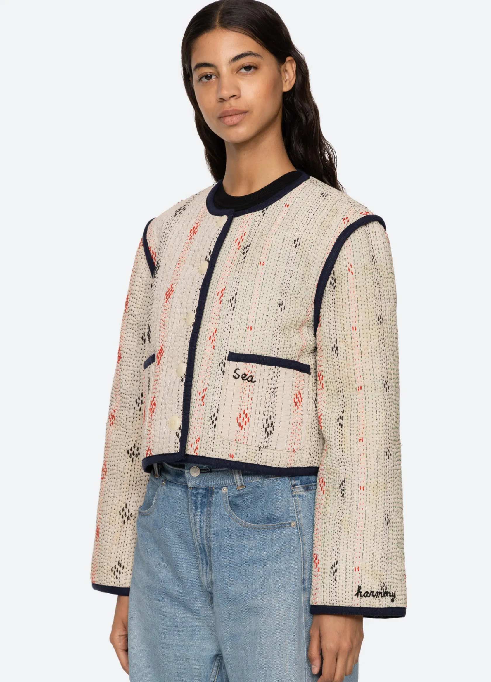 Outerwear>Sea New York Kantha Jacket