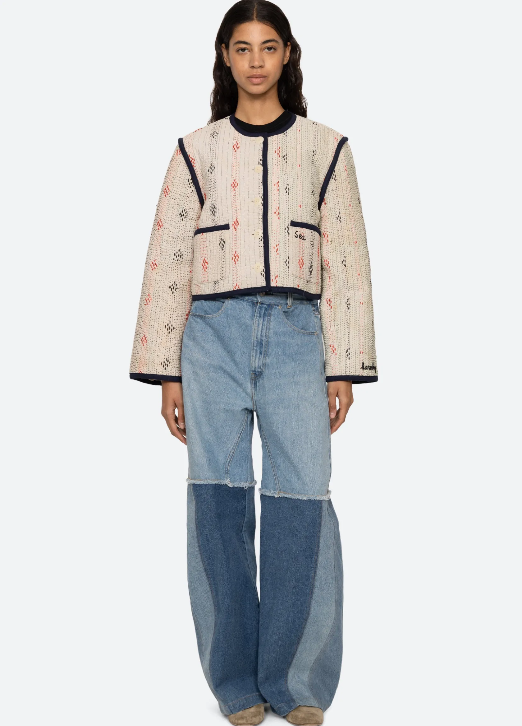 Outerwear>Sea New York Kantha Jacket