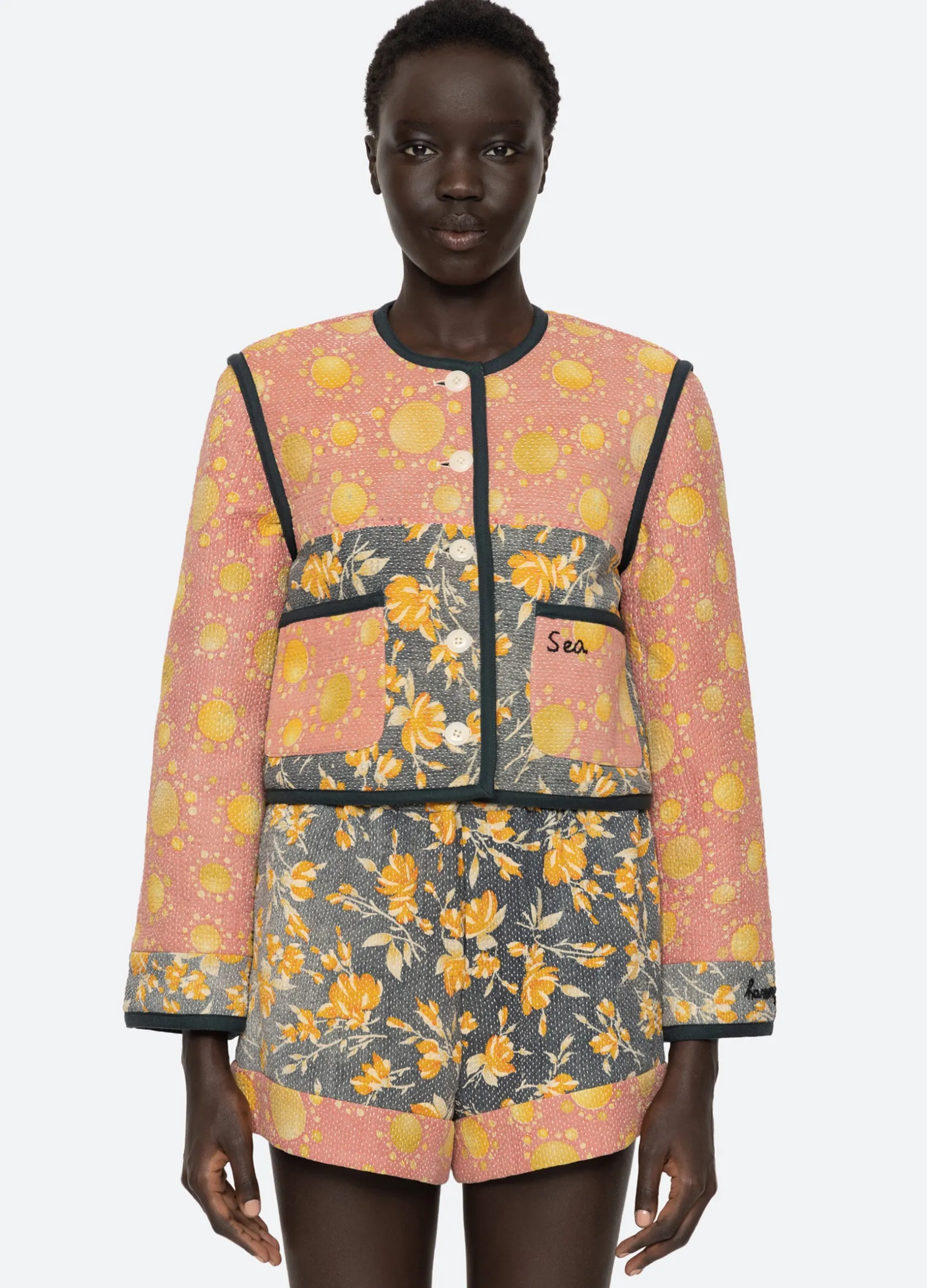 Outerwear>Sea New York Kantha Jacket