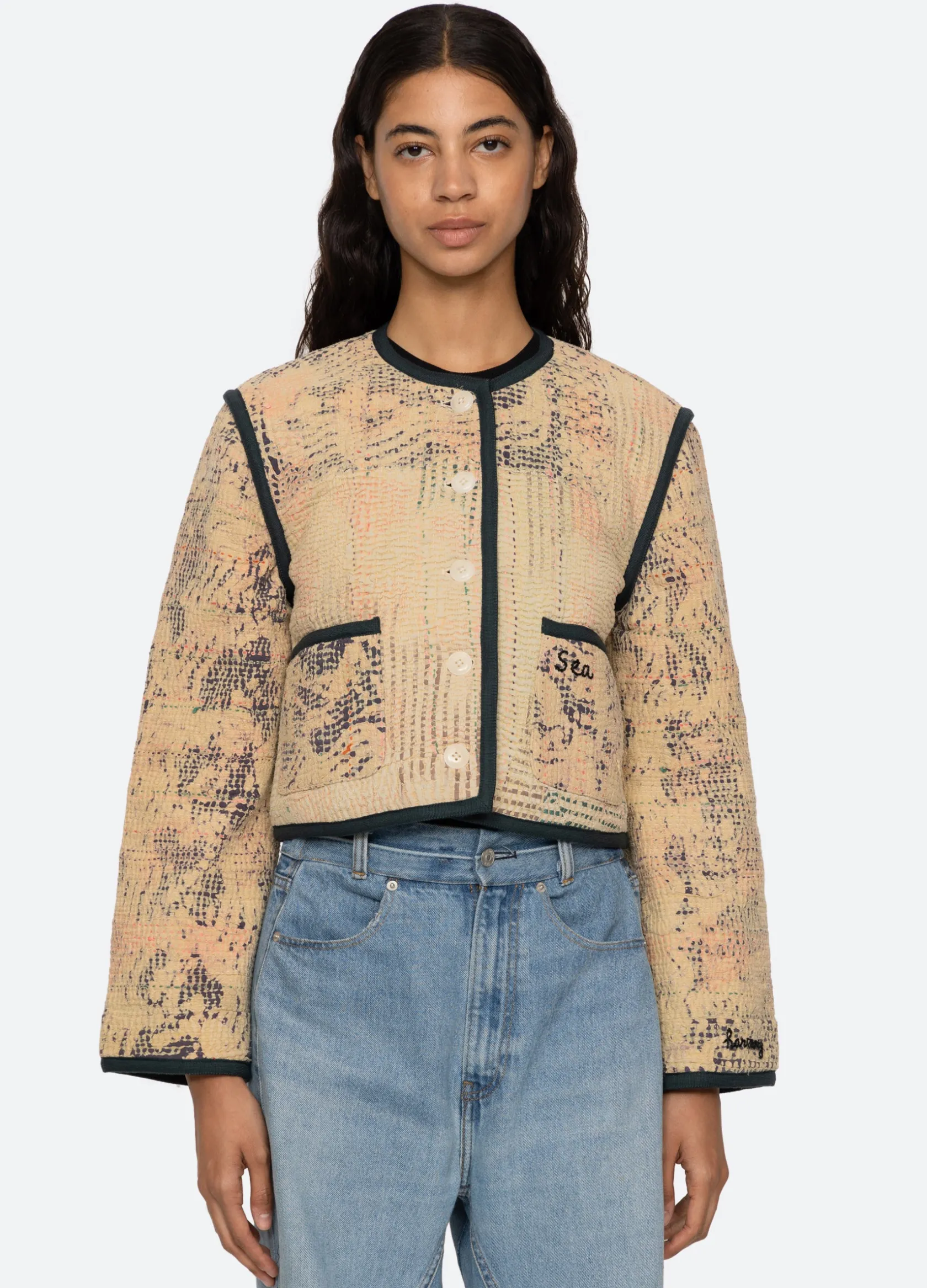 Outerwear>Sea New York Kantha Jacket