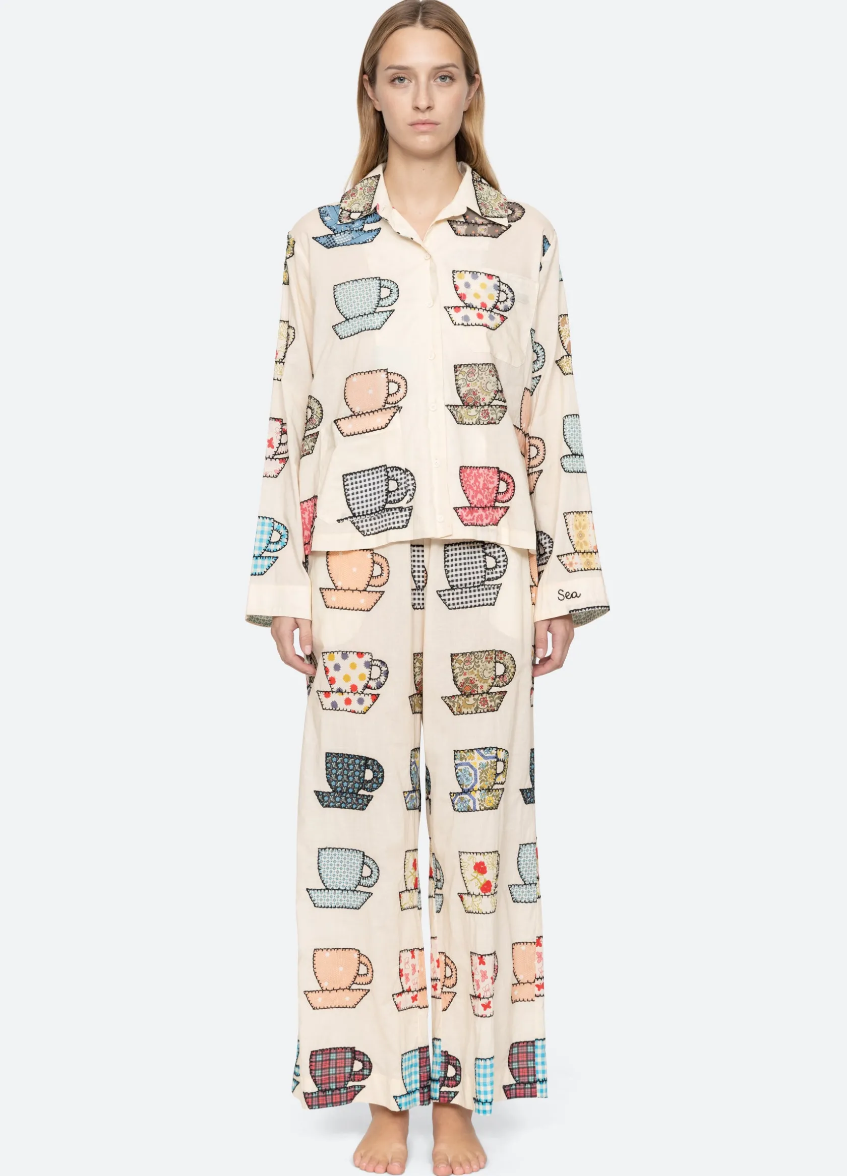 Sleepwear>Sea New York Karmen PJ Set Multi