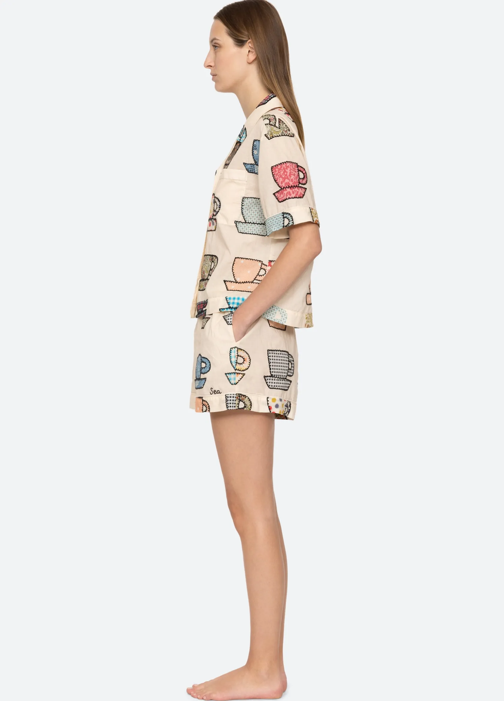 Sleepwear>Sea New York Karmen PJ Short Set Multi