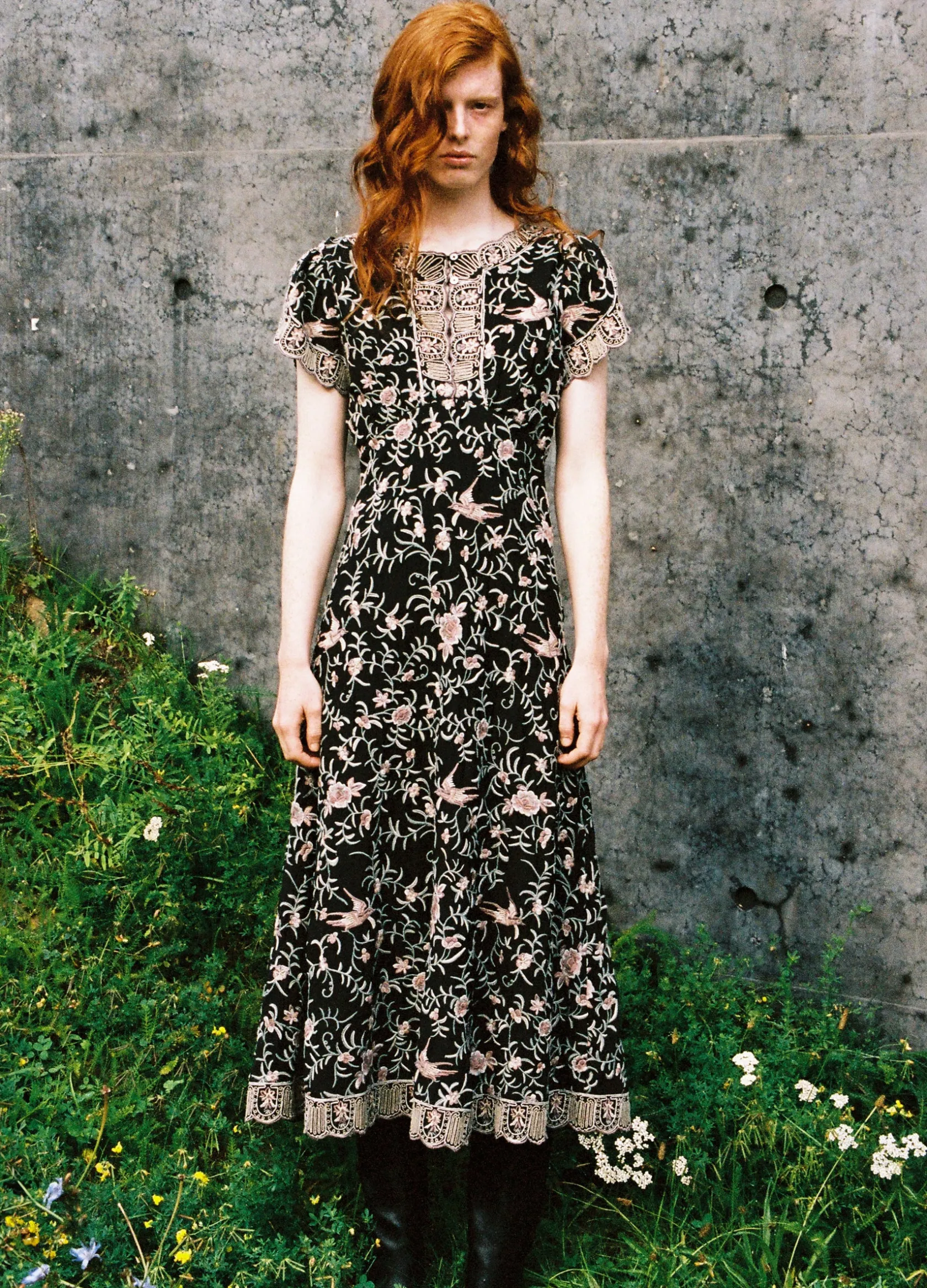 Dresses>Sea New York Lacey S/S Dress Black