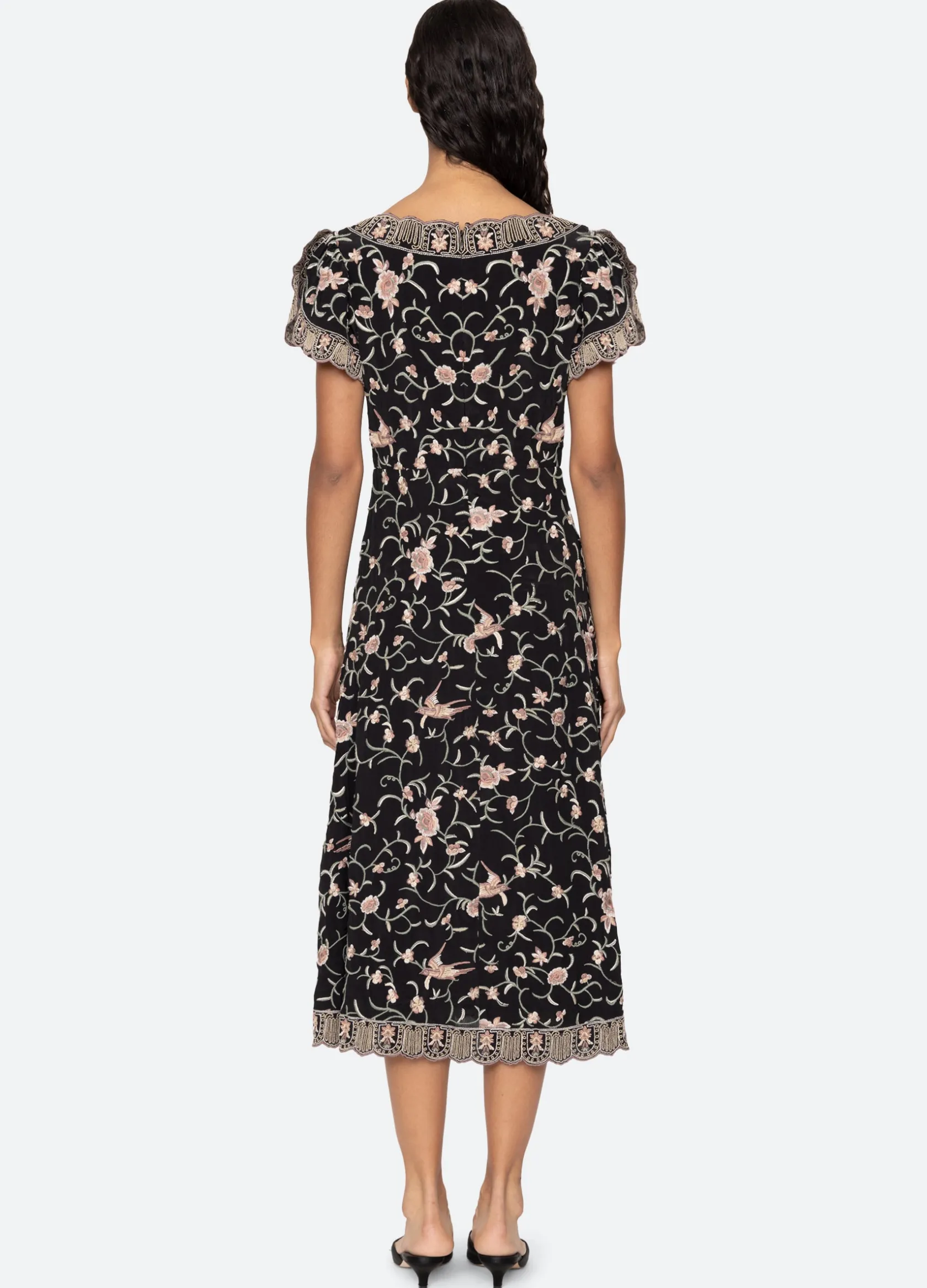 Dresses>Sea New York Lacey S/S Dress Black