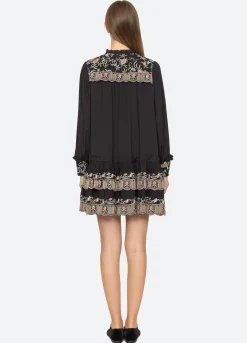 Dresses>Sea New York Lacey Tunic Black
