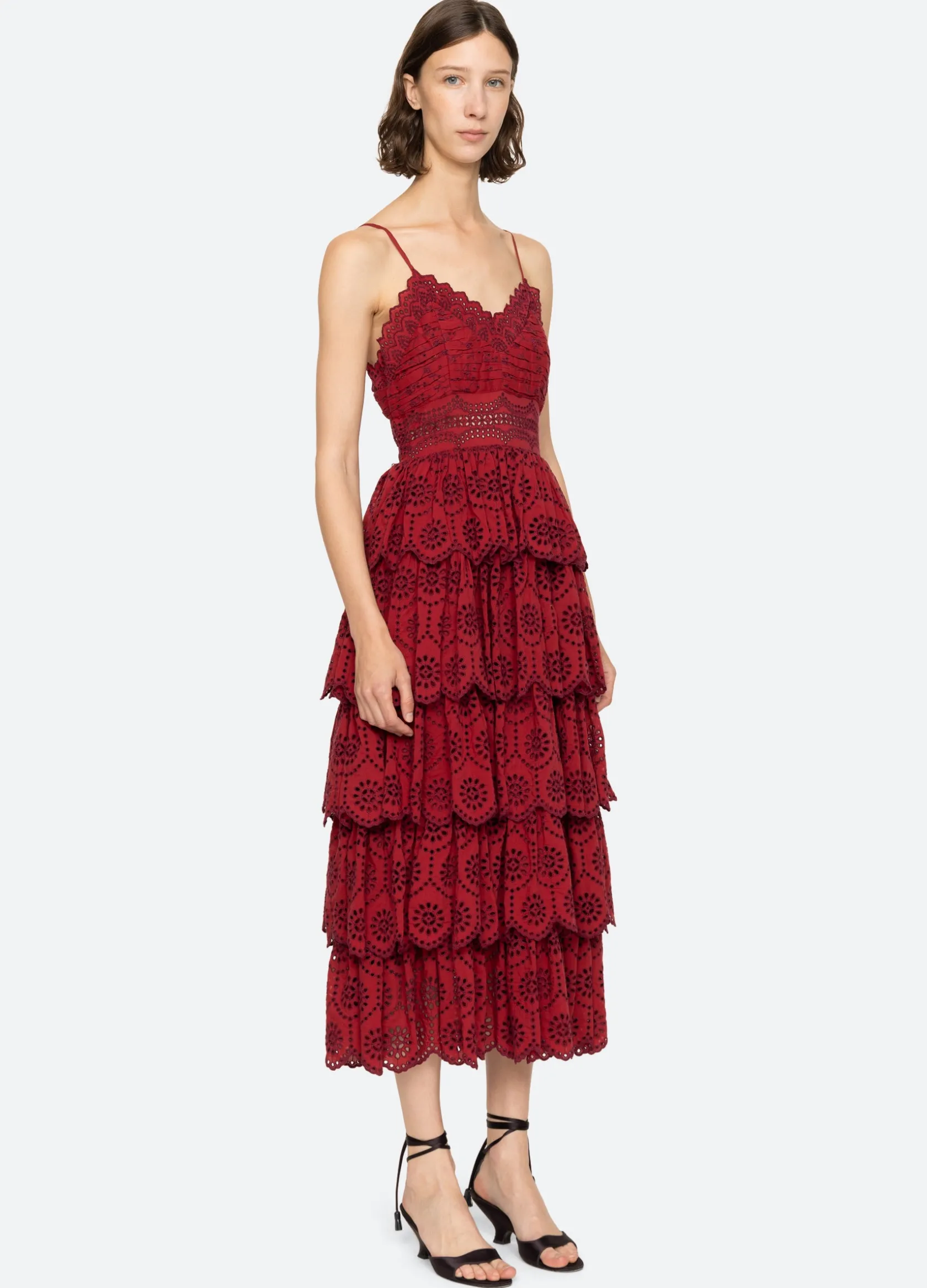 Dresses>Sea New York Lainey Dress Red