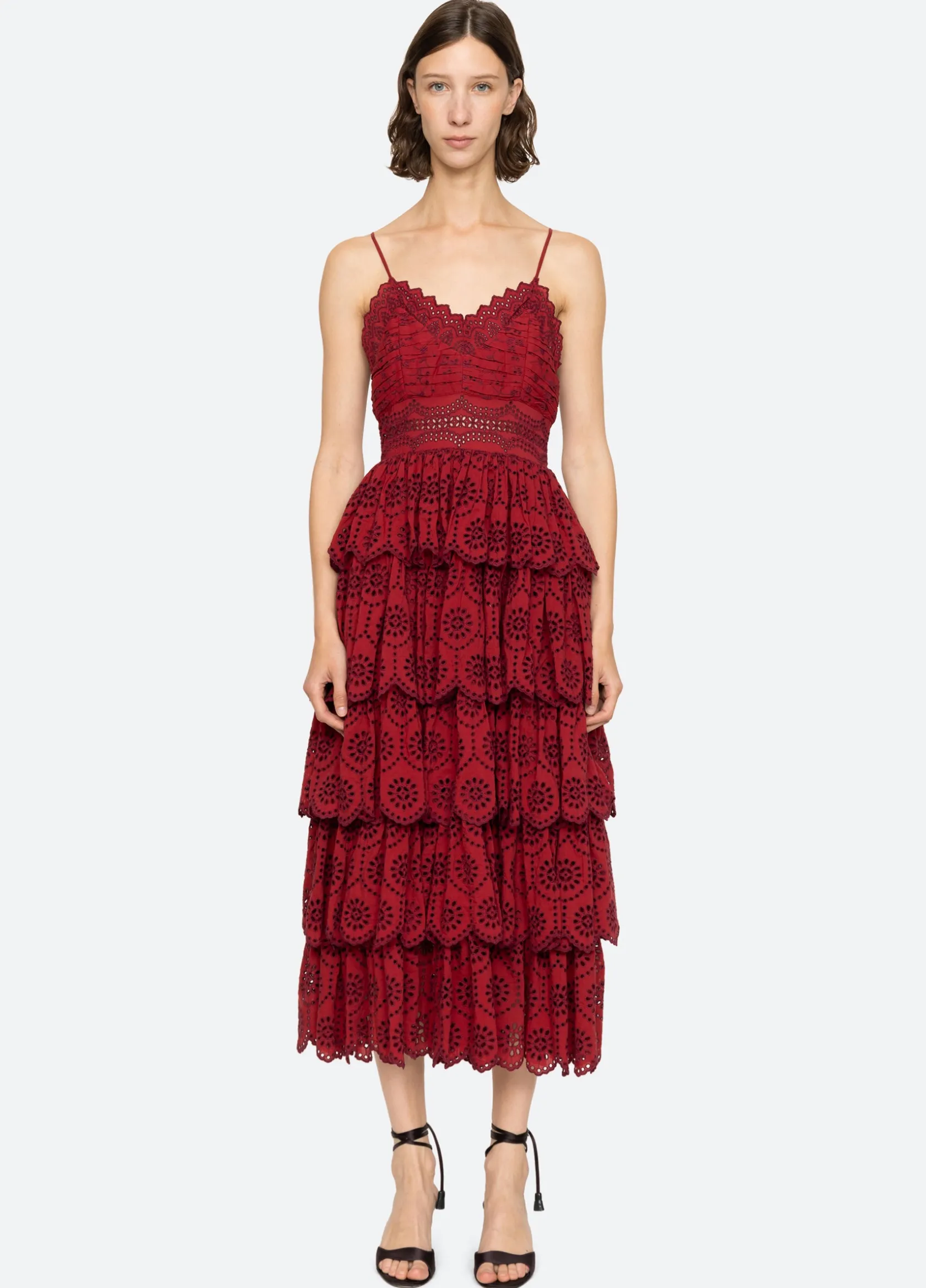 Dresses>Sea New York Lainey Dress Red