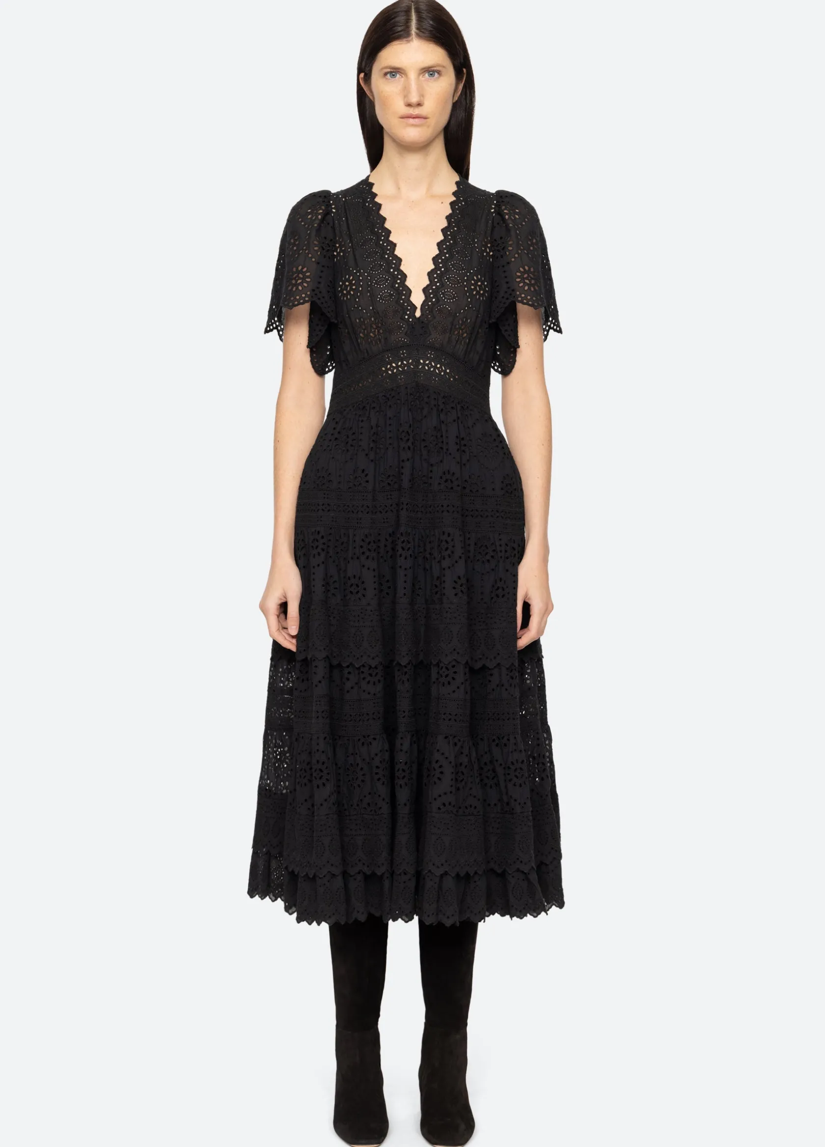 Dresses>Sea New York Lainey S/S Dress Black