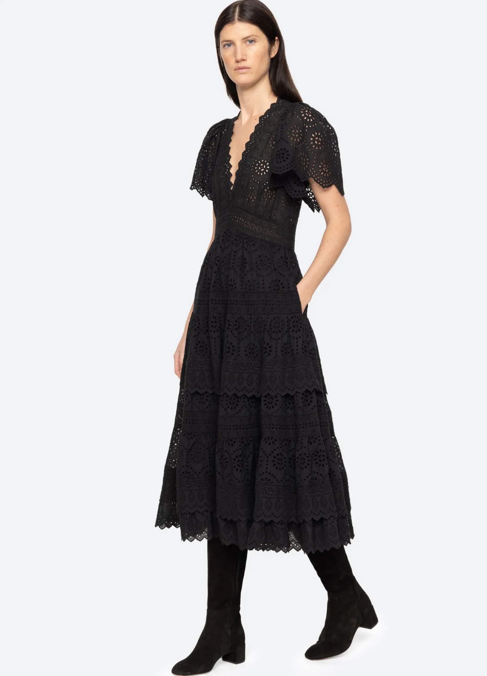 Dresses>Sea New York Lainey S/S Dress Black