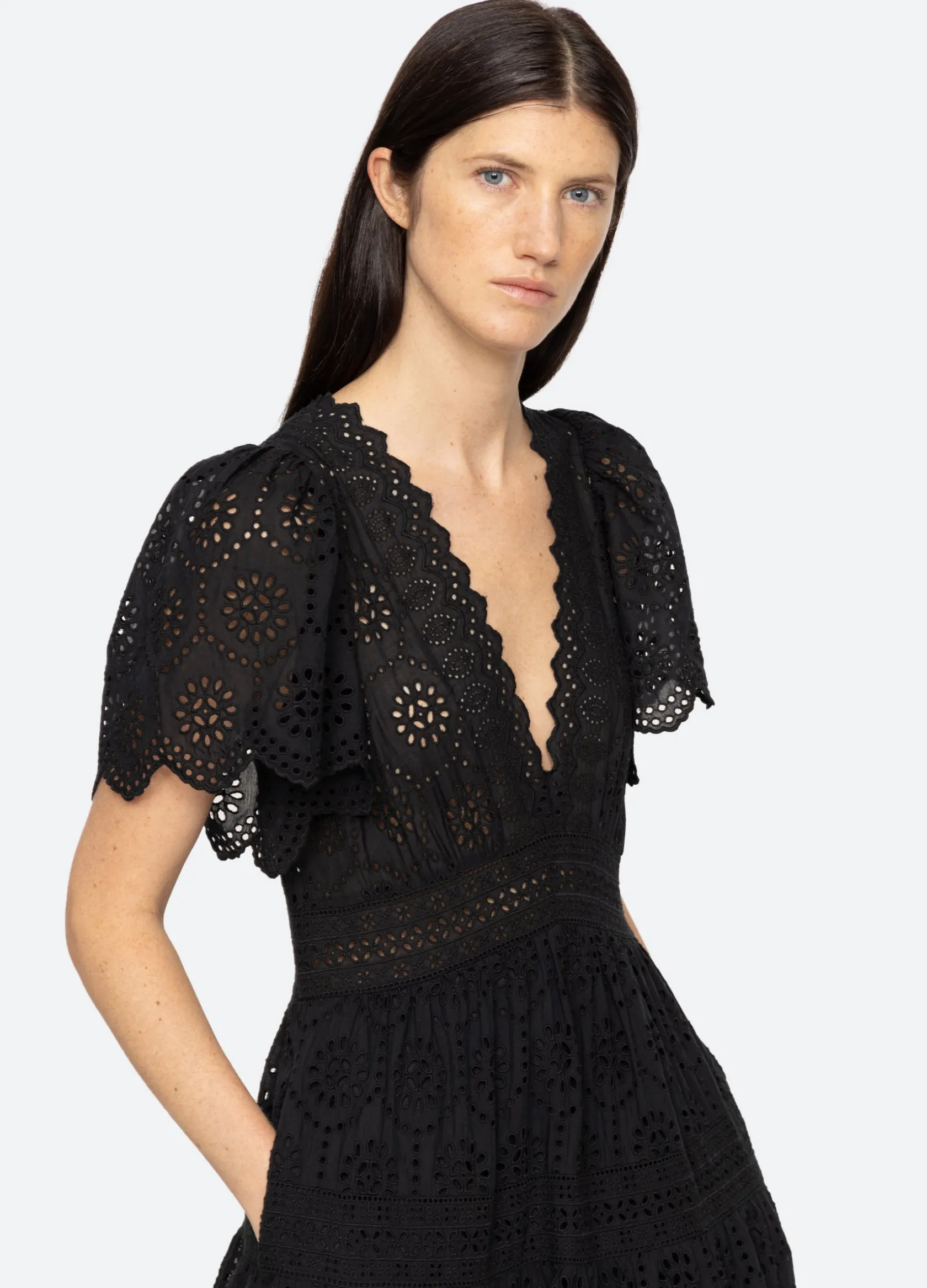 Dresses>Sea New York Lainey S/S Dress Black