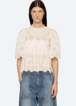 Tops>Sea New York Lainey S/S Top