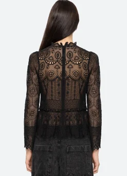 Tops>Sea New York Lainey Top Black