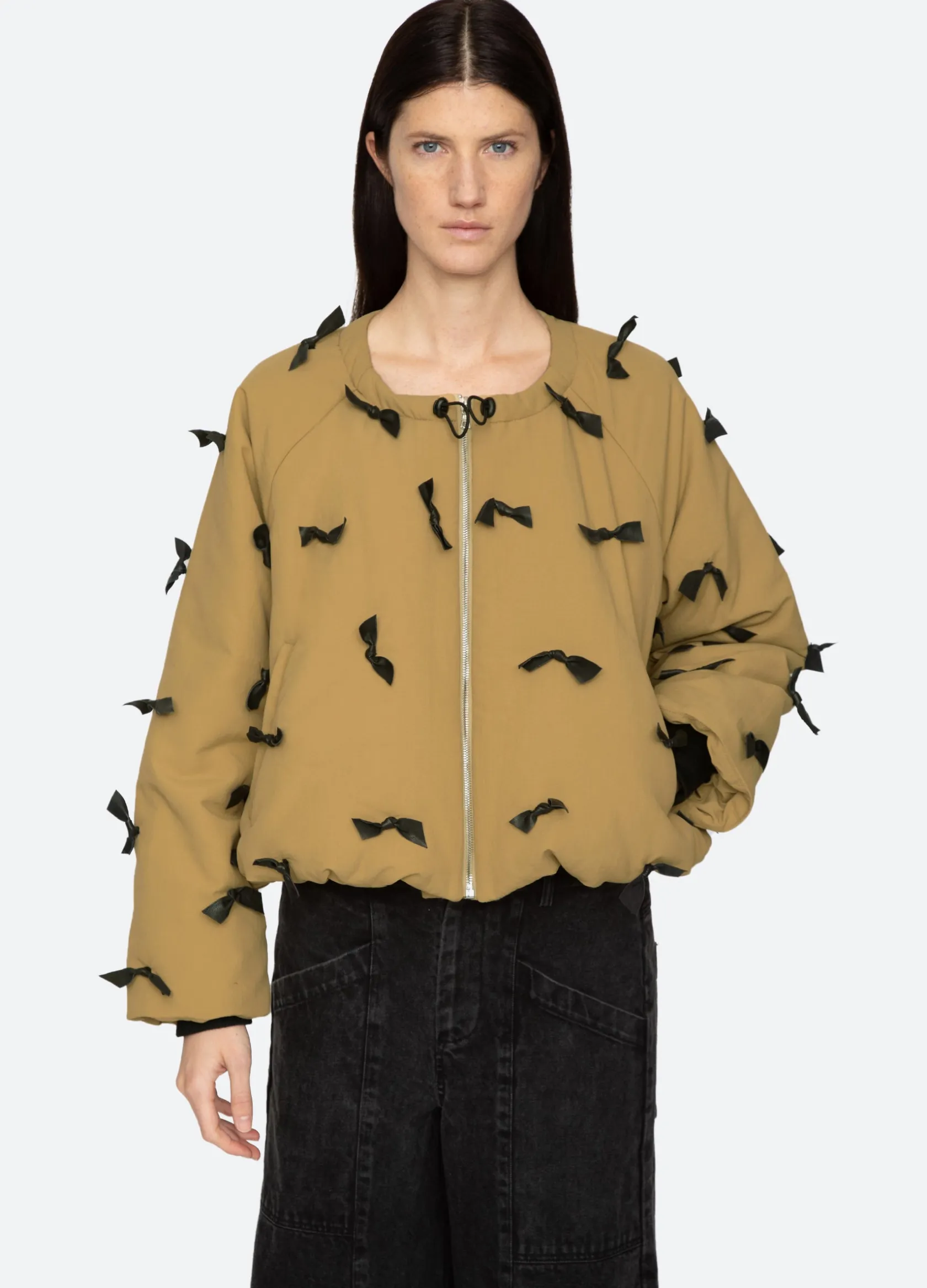 Outerwear>Sea New York Lucienne Jacket Khaki