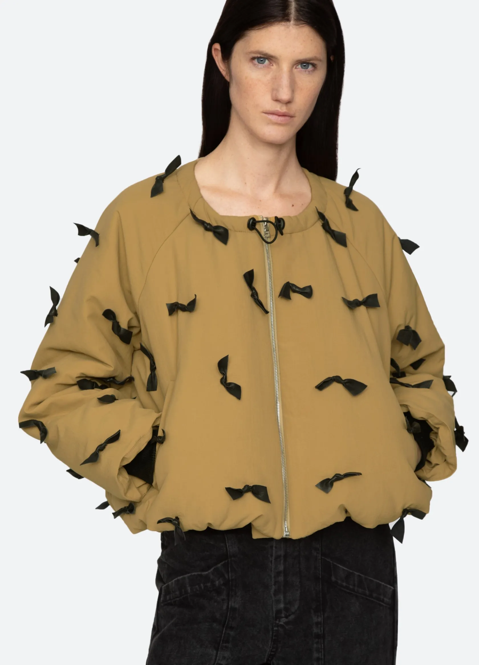 Outerwear>Sea New York Lucienne Jacket Khaki