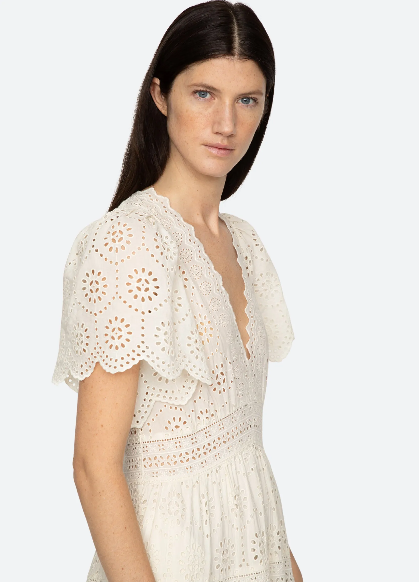 Dresses>Sea New York Lyla Dress Cream