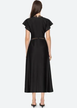 Dresses>Sea New York Noa V-Neck Dress