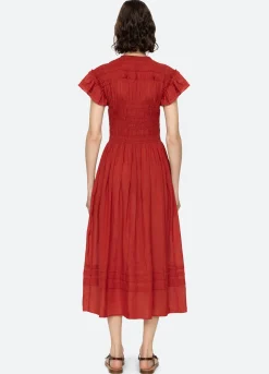 Dresses>Sea New York Nomi S/S Dress Paprika