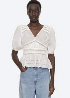 Tops>Sea New York Nomi Top Cream