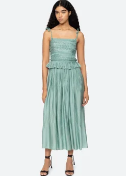 Dresses>Sea New York Risa Dress Sage
