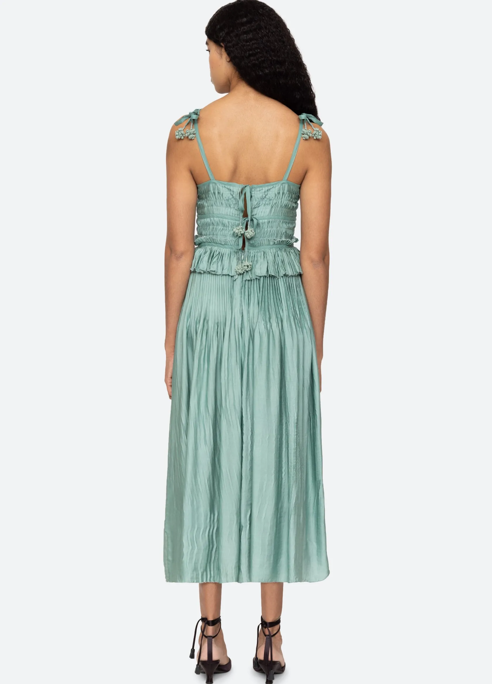Dresses>Sea New York Risa Dress Sage