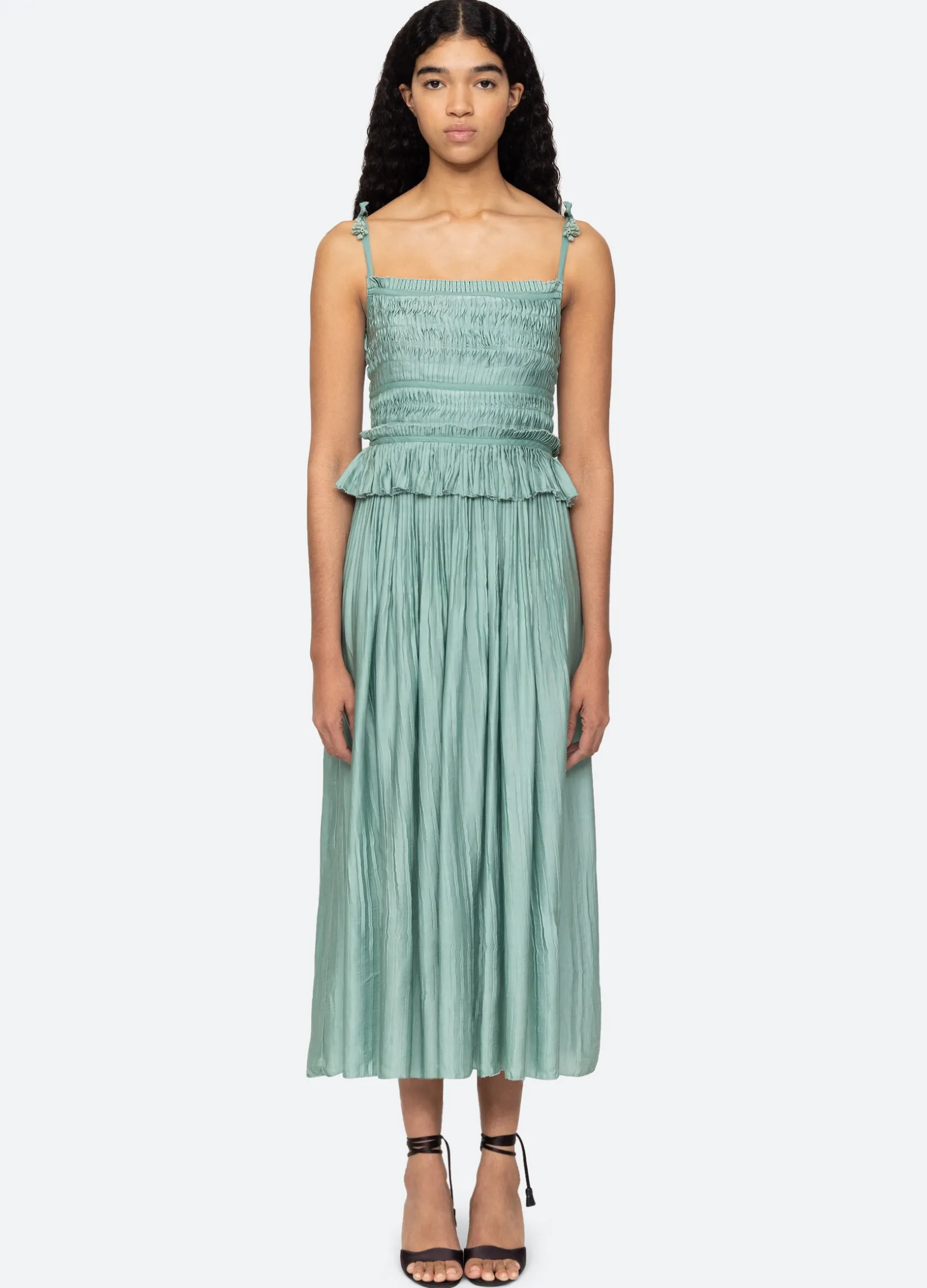Dresses>Sea New York Risa Dress Sage