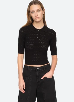 Sweaters|Tops>Sea New York Rue Polo Sweater
