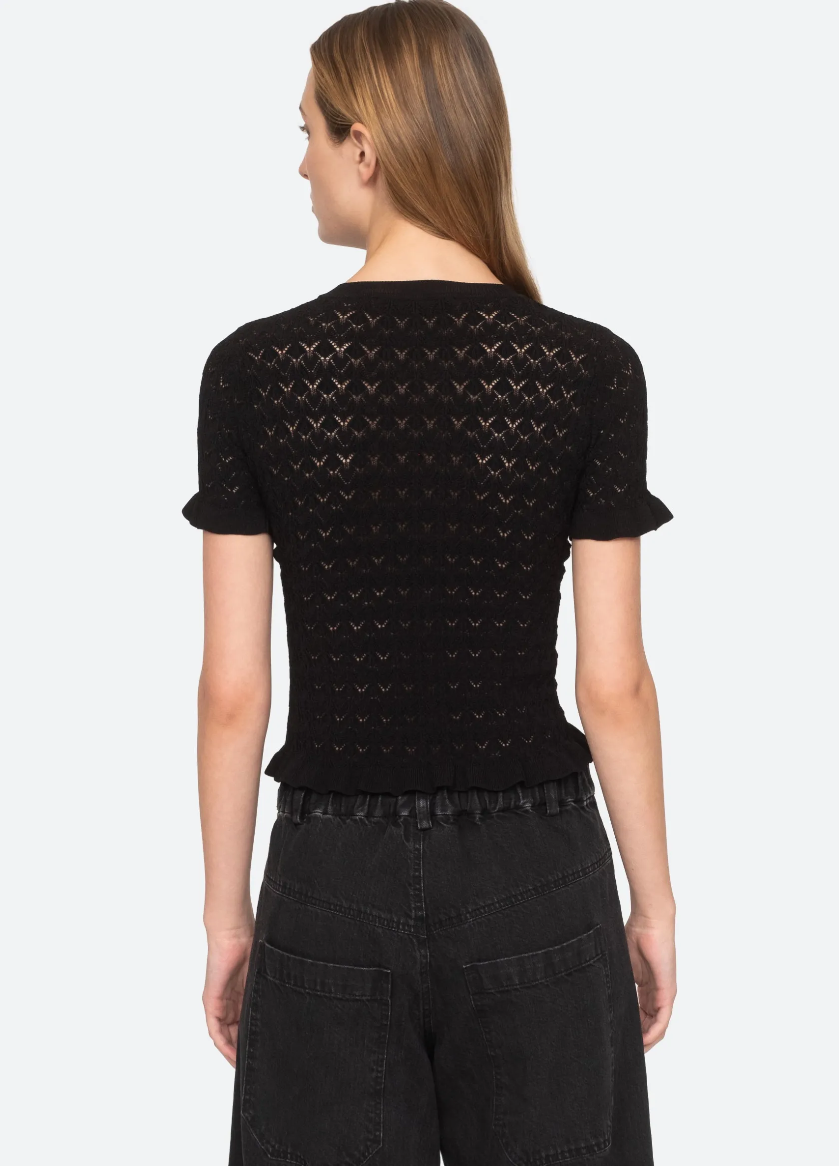 Sweaters|Tops>Sea New York Rue S/S Sweater