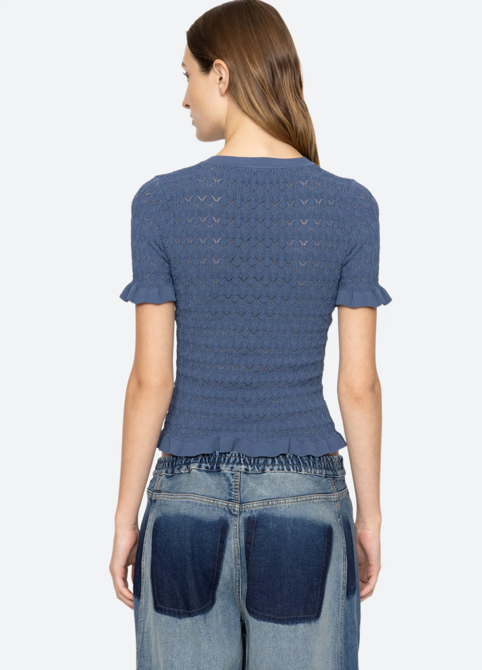 Sweaters|Tops>Sea New York Rue S/S Sweater