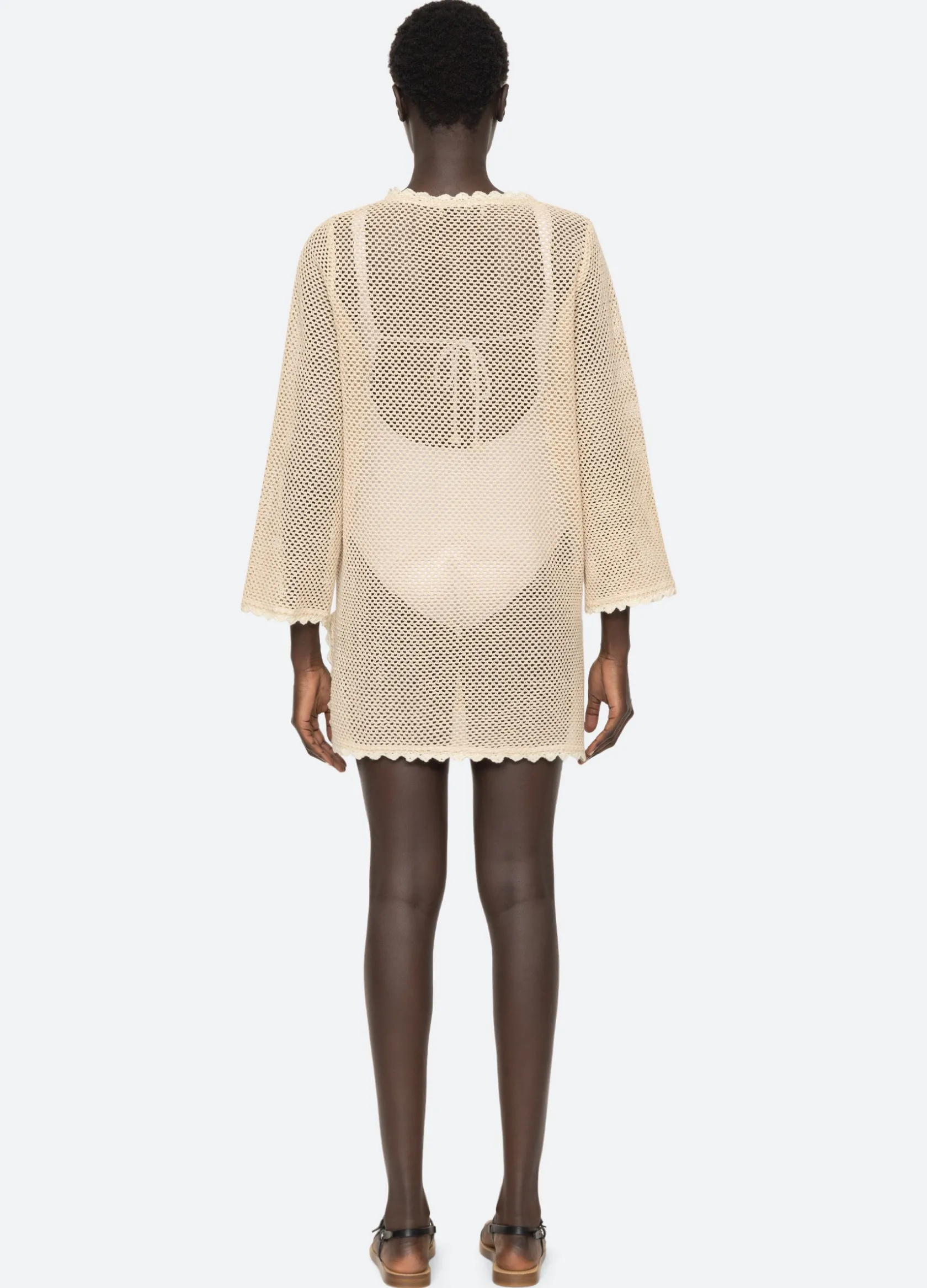 Swimwear>Sea New York Sally Coverup Tan