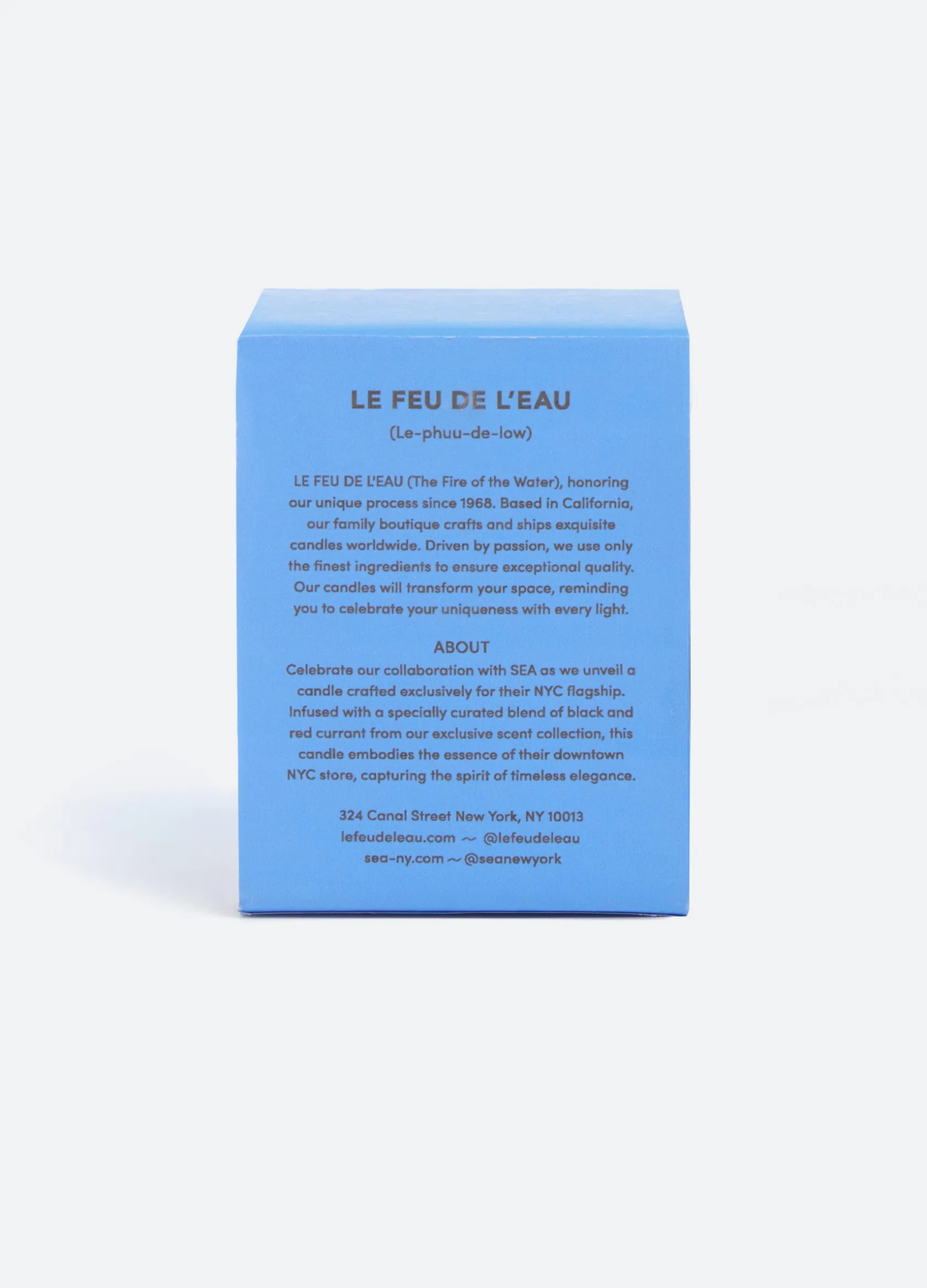 Accessories>Sea New York Sea Candle White
