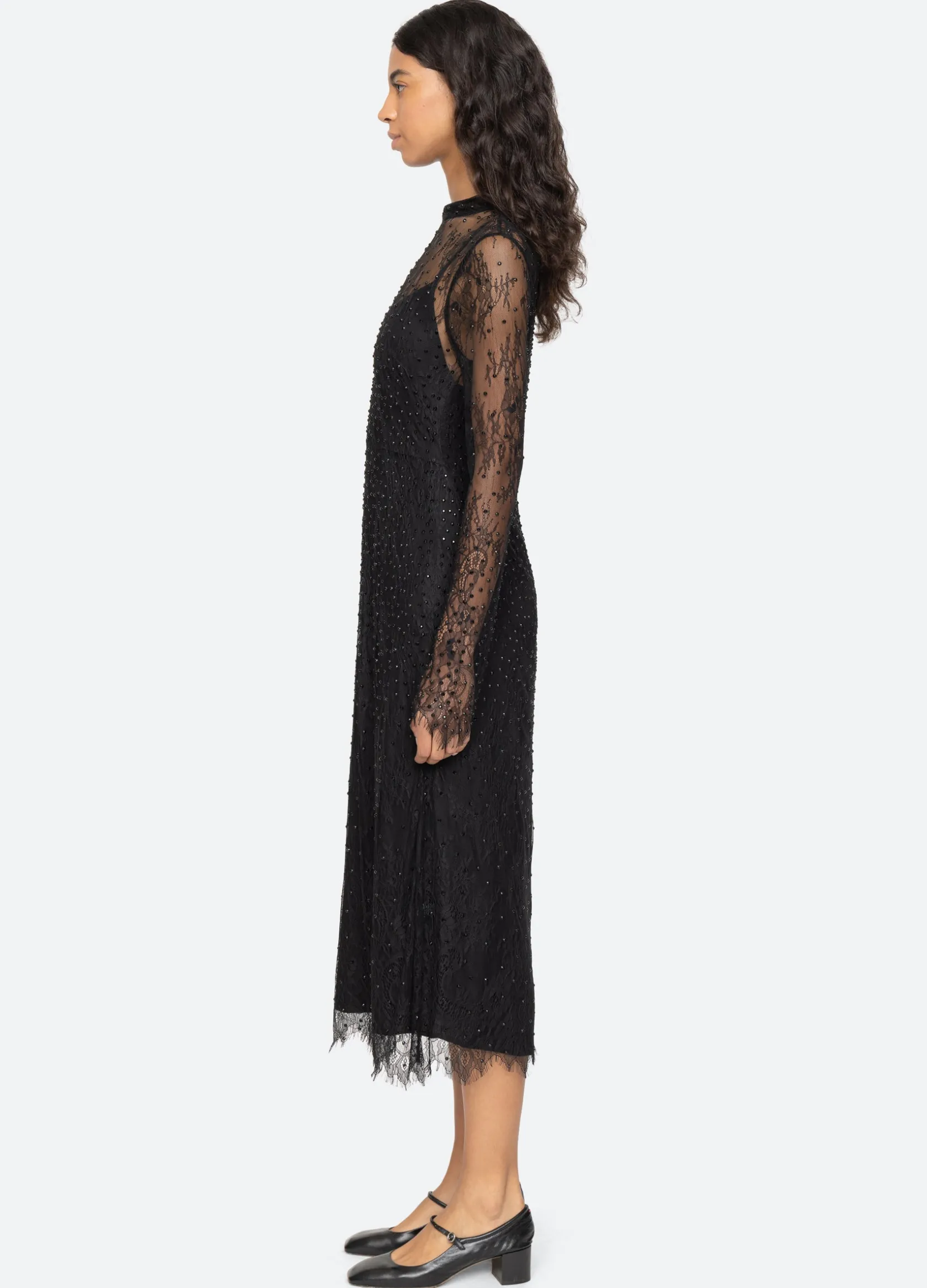 Dresses>Sea New York Seraphina L/S Dress Black