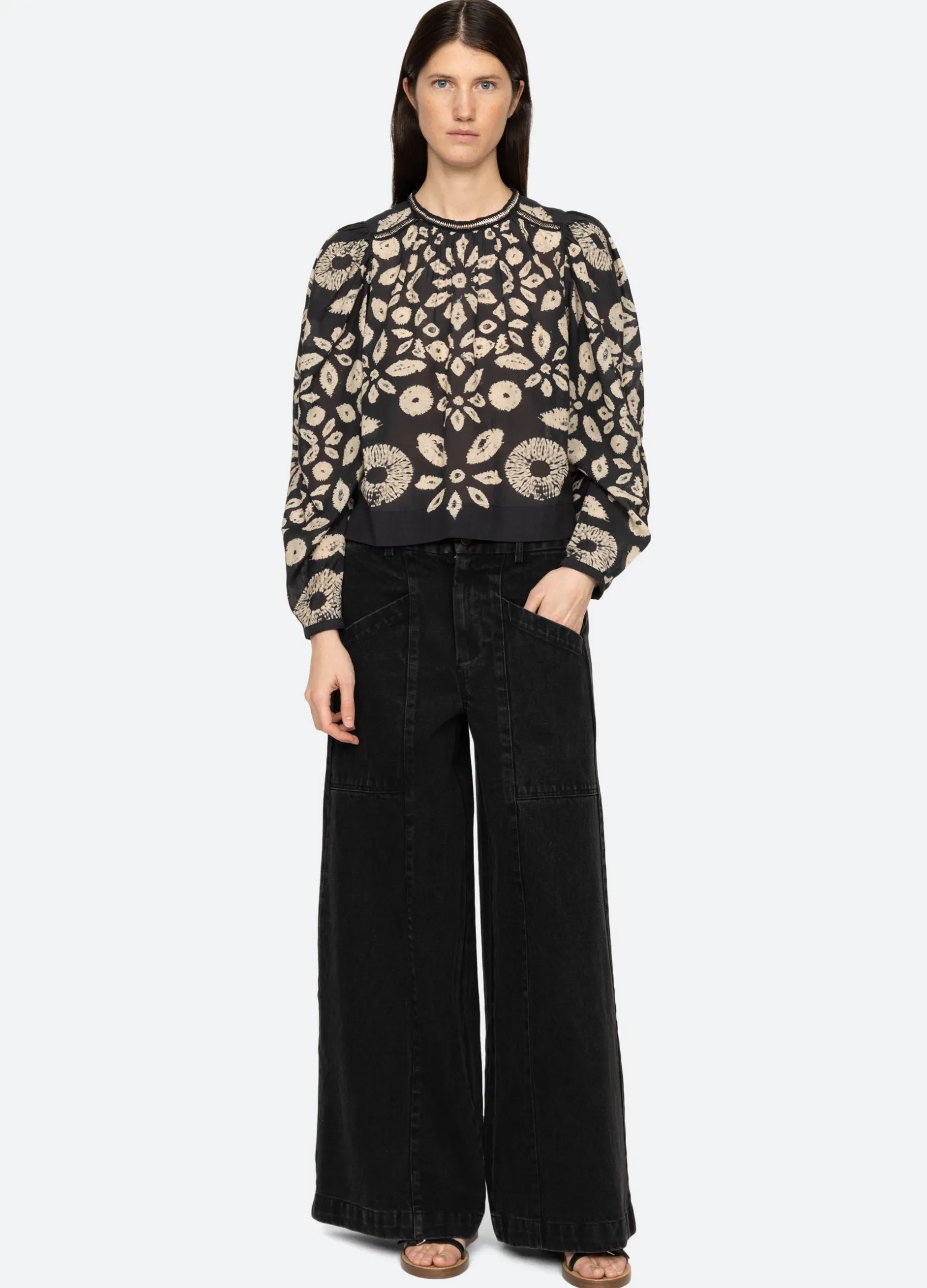 Tops>Sea New York Thea Top Black