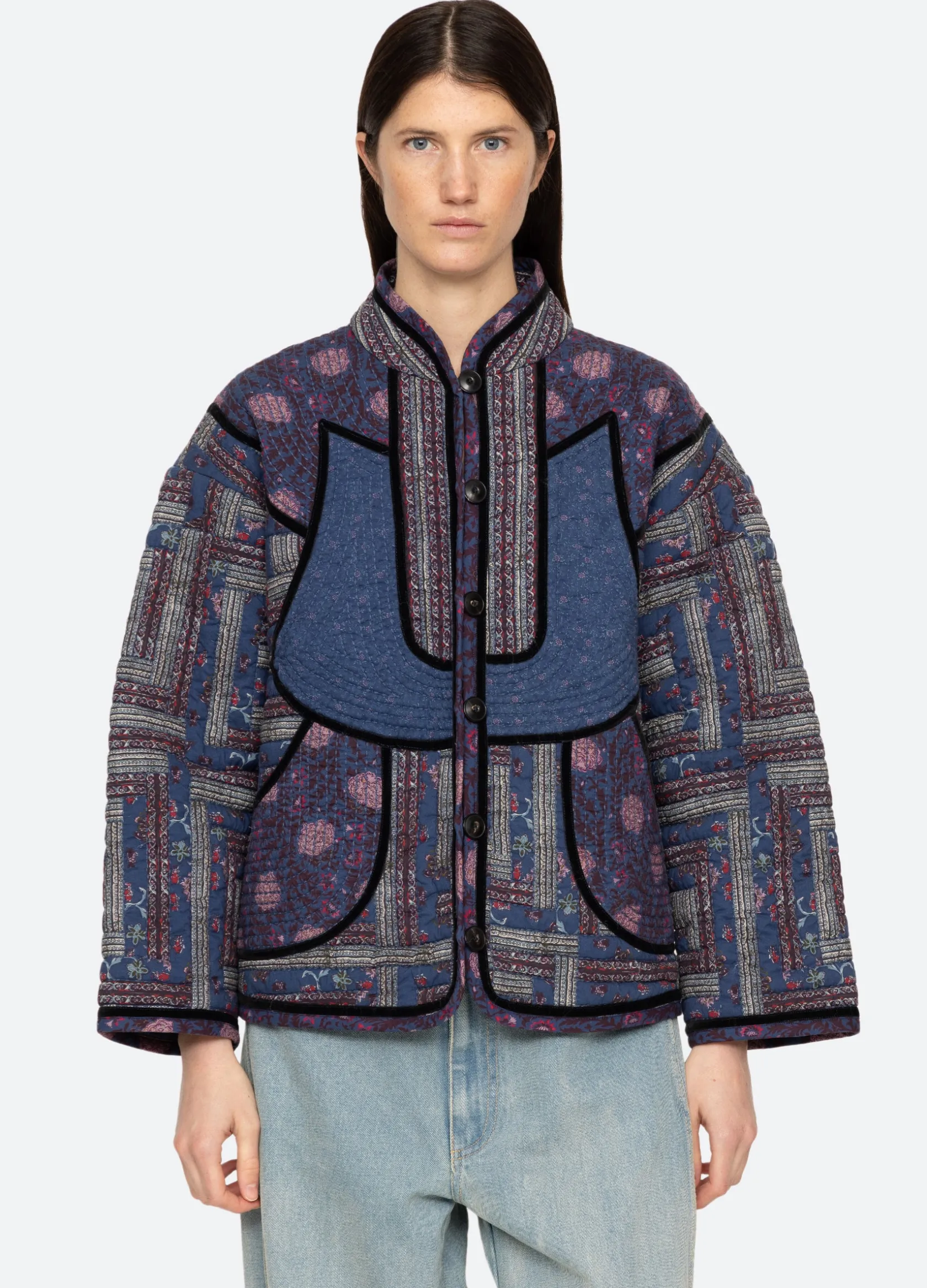 Outerwear>Sea New York Valeria L/S Jacket Multi