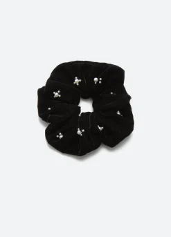 Accessories>Sea New York Velvet Scrunchie Black