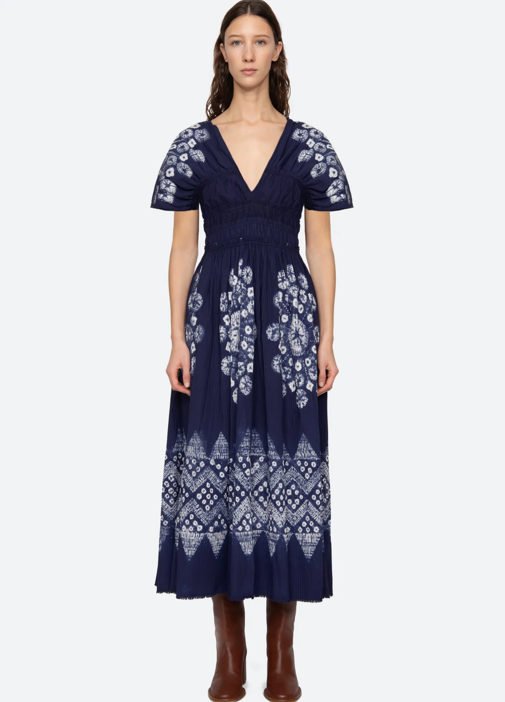 Dresses>Sea New York Yana S/S Dress Navy